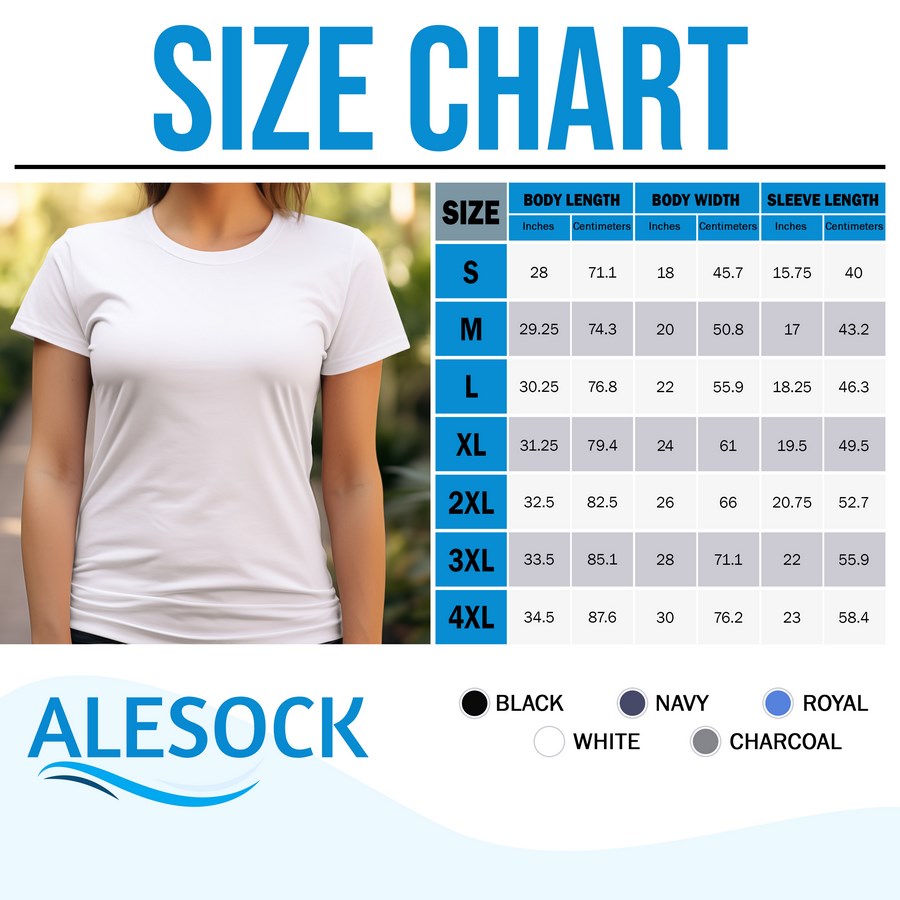 Tshirt sizechart 2 (Copy)